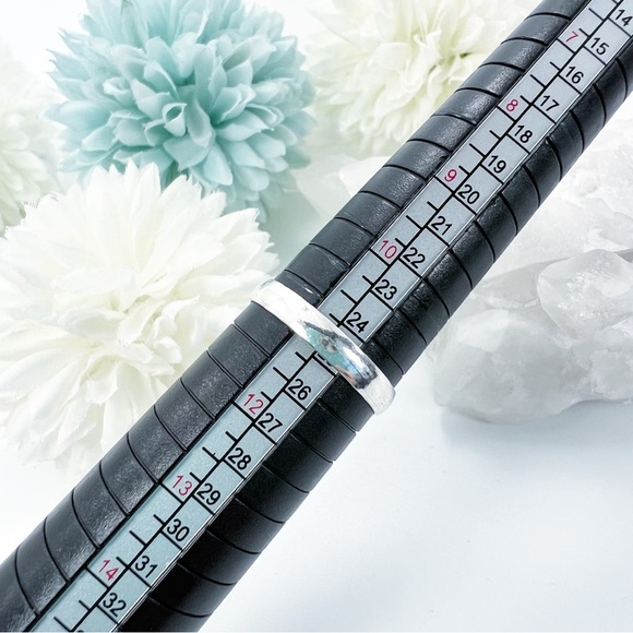 *SOLD* Long Chunky Turquoise Ring Size 11 New Sterling Silver 925 - Picture 7 of 10